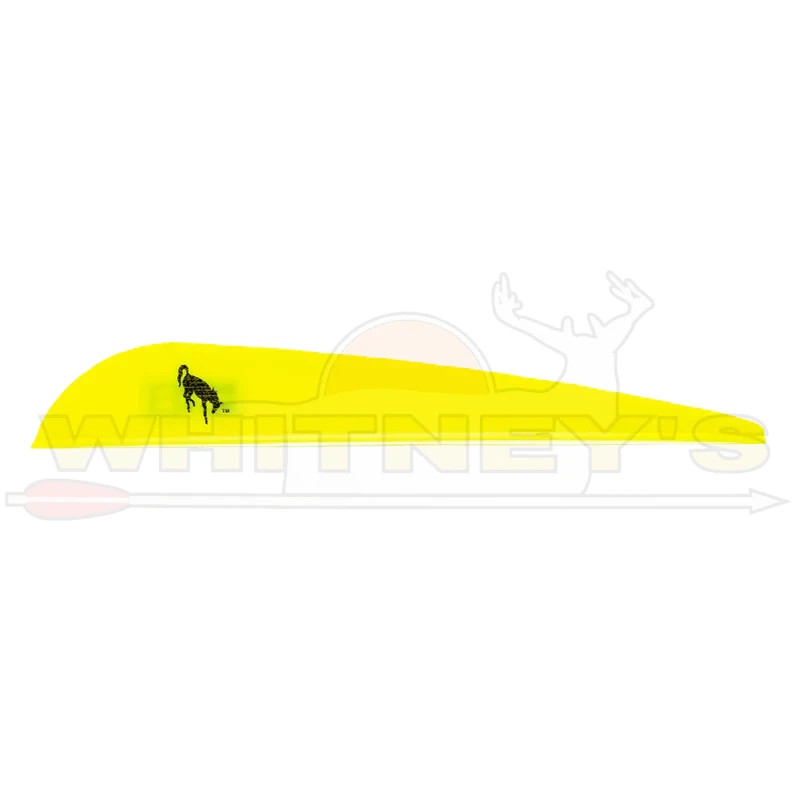 New Other - Bohning Bronco Vanes - 4" - Yellow - 36pk