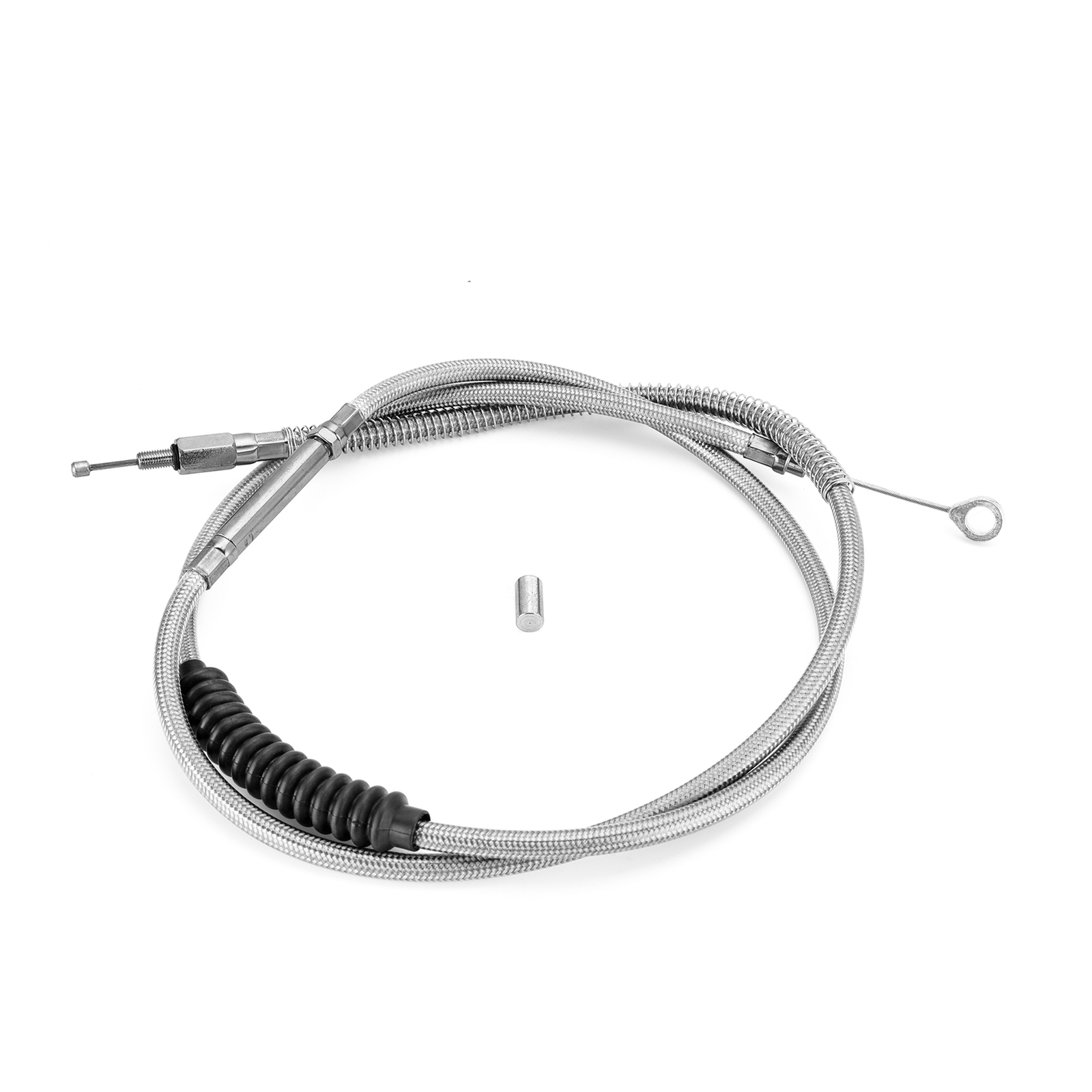 66 11/16" Stainless Steel Clutch Cable +2" for Harley Softail  Breakout 07-17