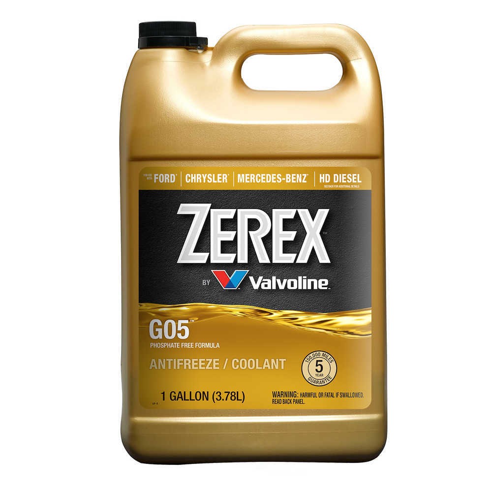 Engine Coolant / Antifreeze-G05 Yellow Concentrate - 1 Gal. Valvoline ZXG051