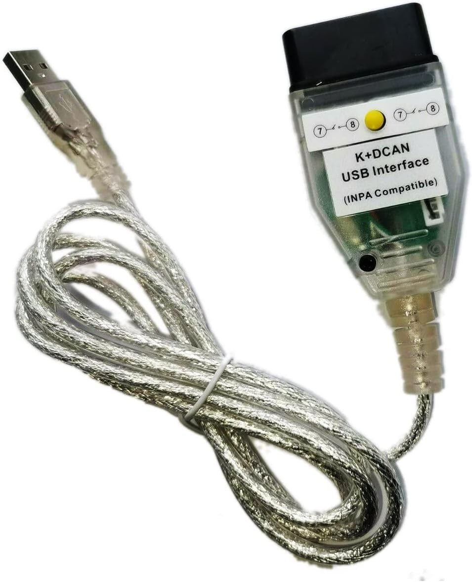 BMW inpa obd2 Cable k dcan k+ dcan Cable kcan dcan Adapter dcan k+ ediabas Ca...