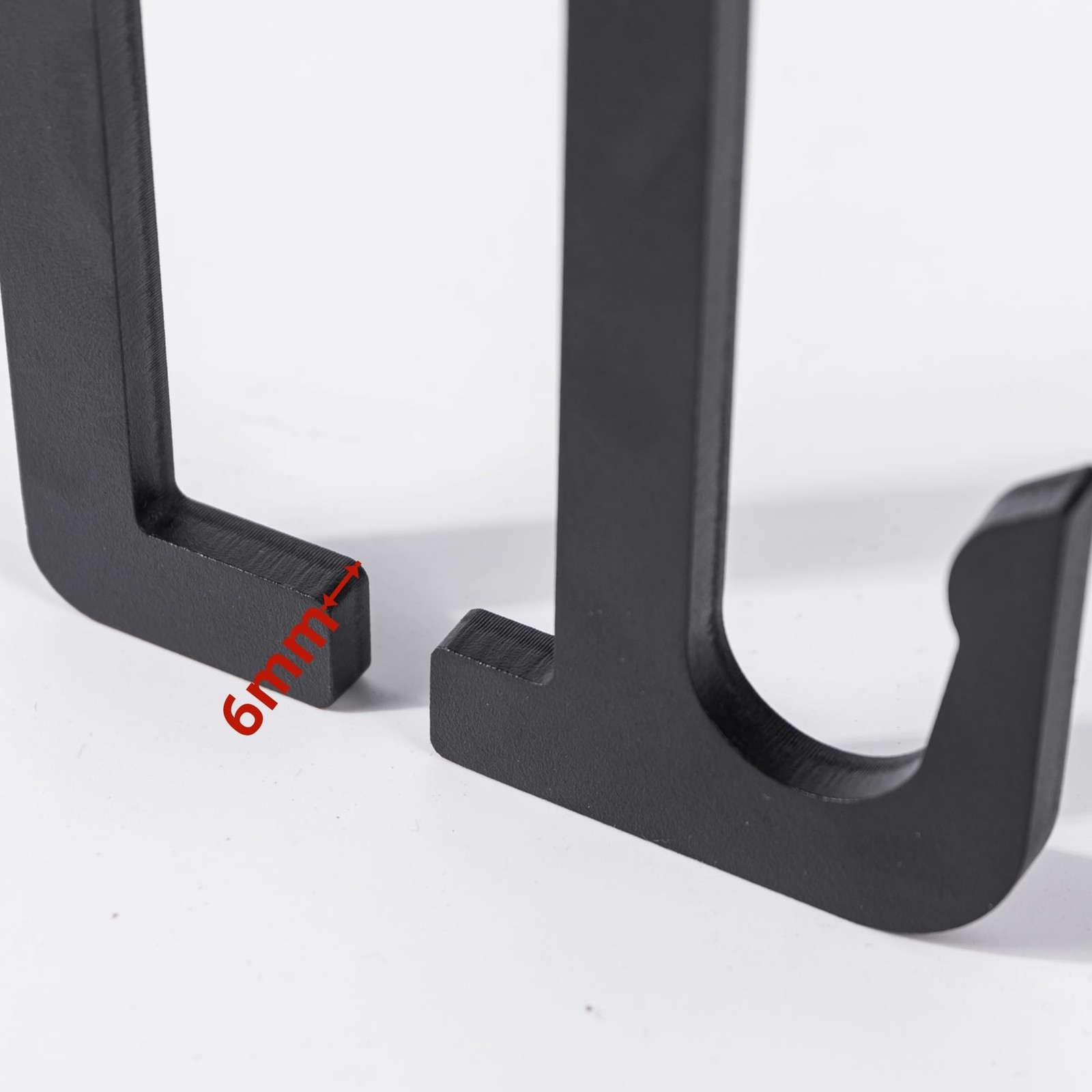 AR500 2x4 Brackets Holders for Shooting Target Stand 4 Pack Black