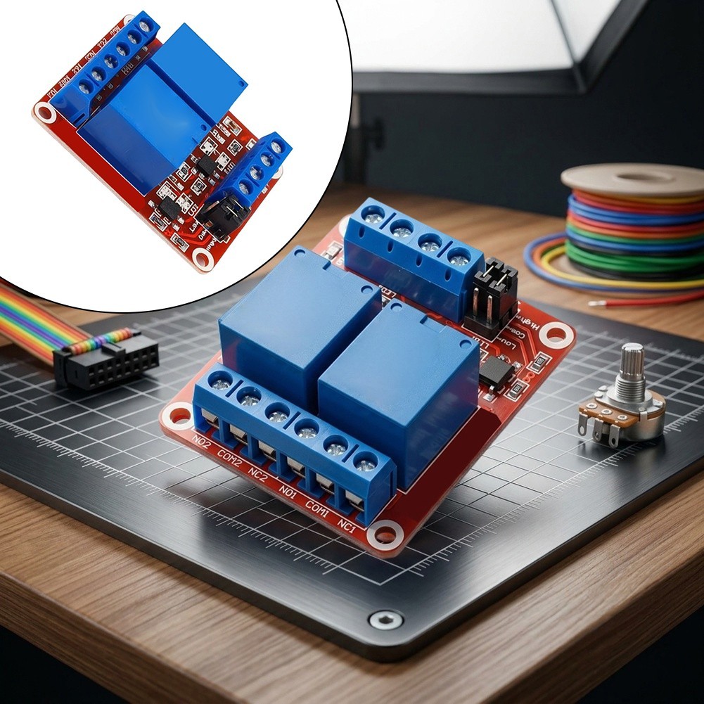 4-Channel 12V Switch Board with Optocoupler Isolation 4pcs for Microcontroller