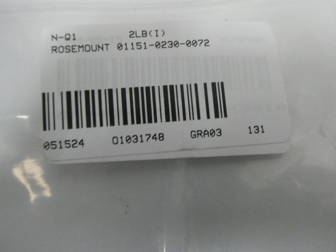 Rosemount 01151-0230-0072 Sensor Module
