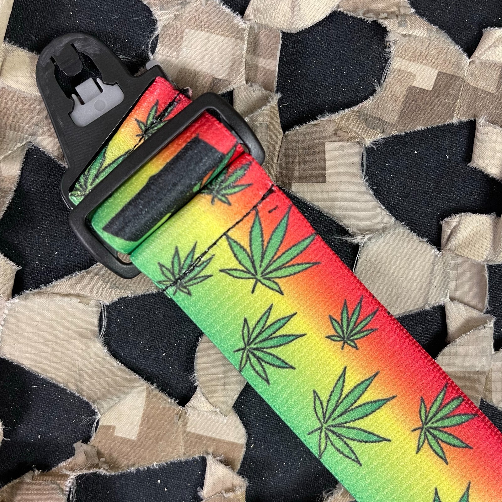 NEW KM Paintball Push Unite Goggle Strap - 420 Rasta