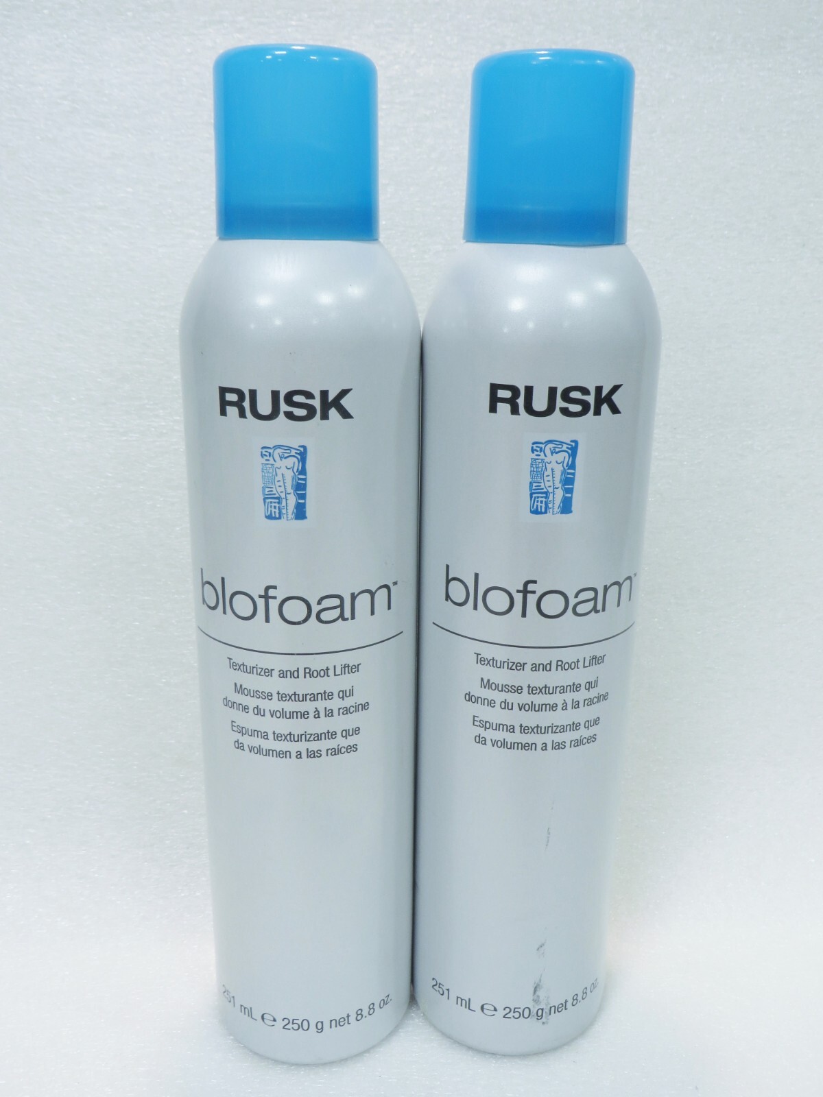 RUSK BLOFOAM TEXTURIZER AND ROOT LIFTER  8.8 OZ (Lot of 2)