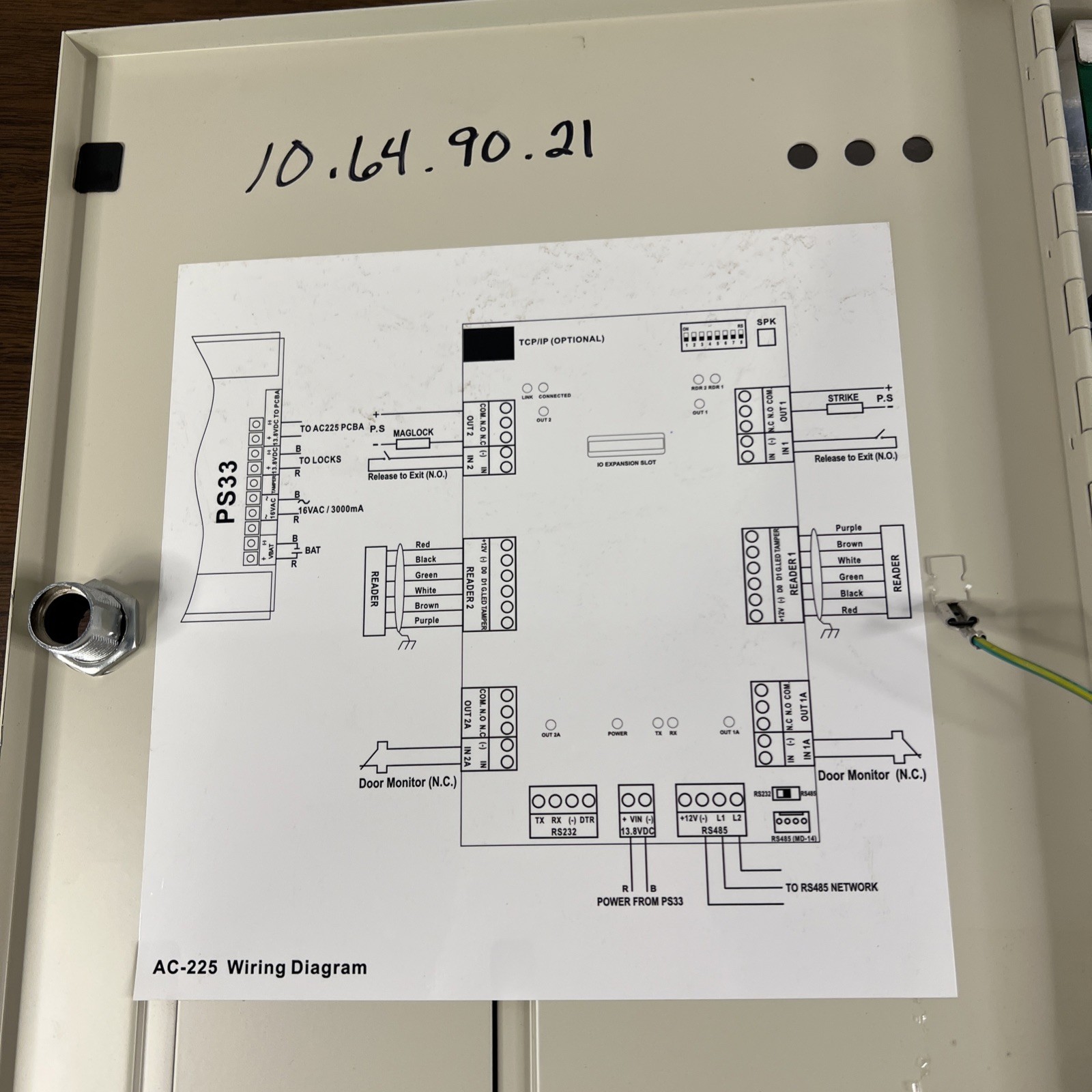ROSSLARE Security Badge Access Control Panel - 2 Door Inputs AC-225 AC225IP U #4