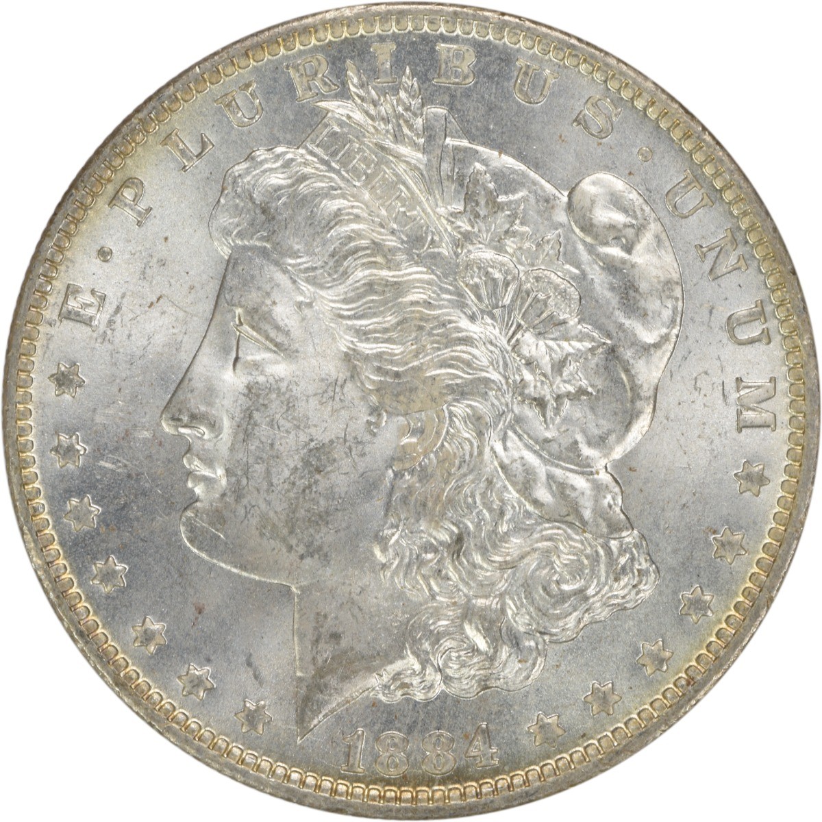 1884-O Morgan Silver Dollar BU Uncertified #329