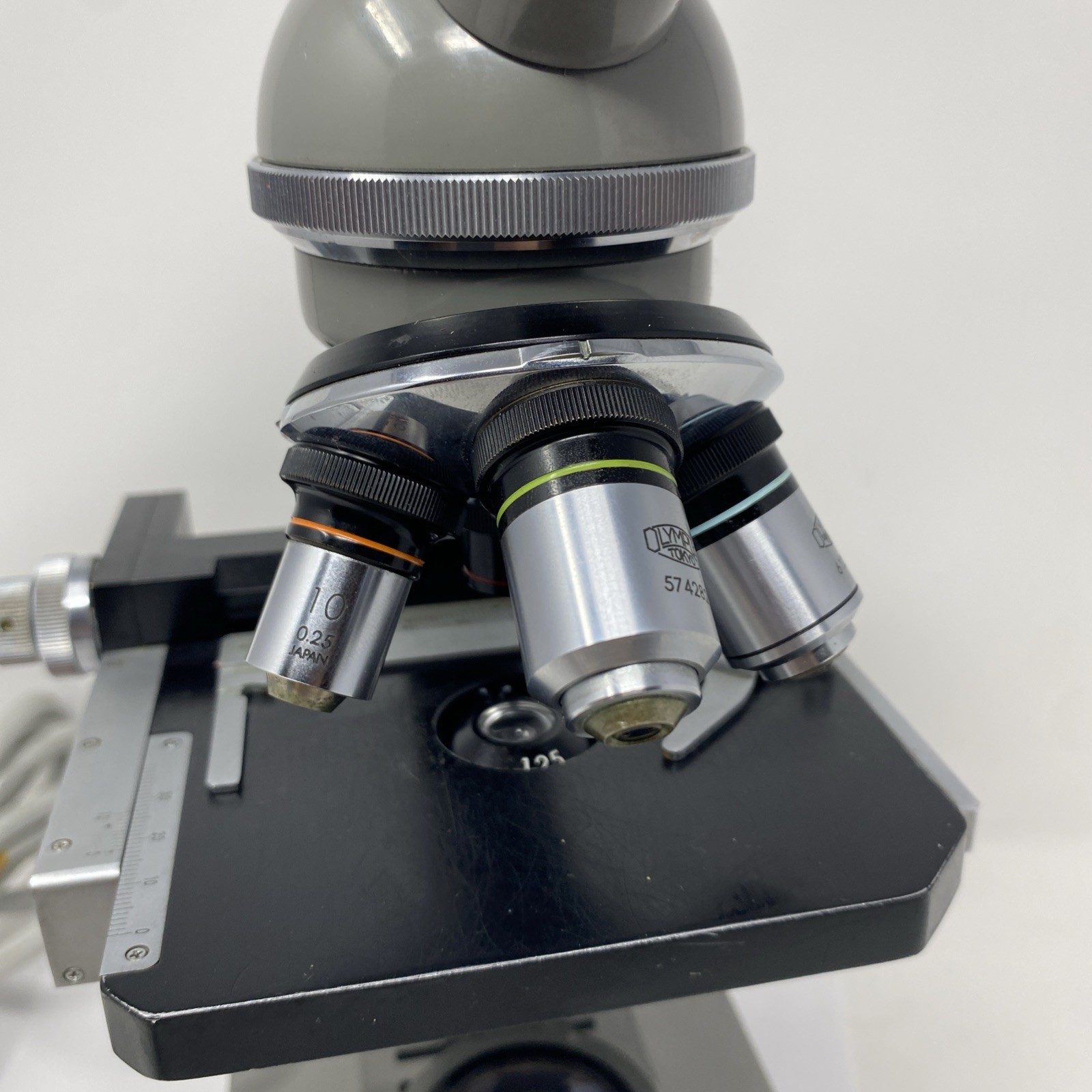 Olympus Model KHC Binocular Microscope.