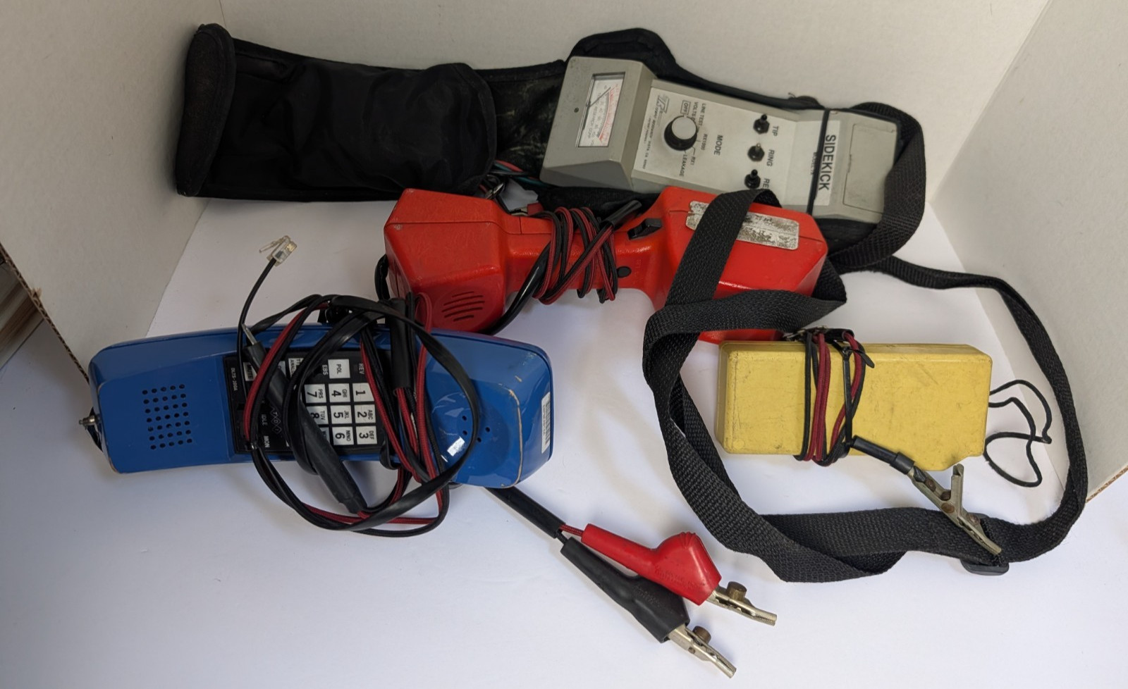 Vintage Test Kit Set Tempo Research Sidekick Model 7A Communications Test Design