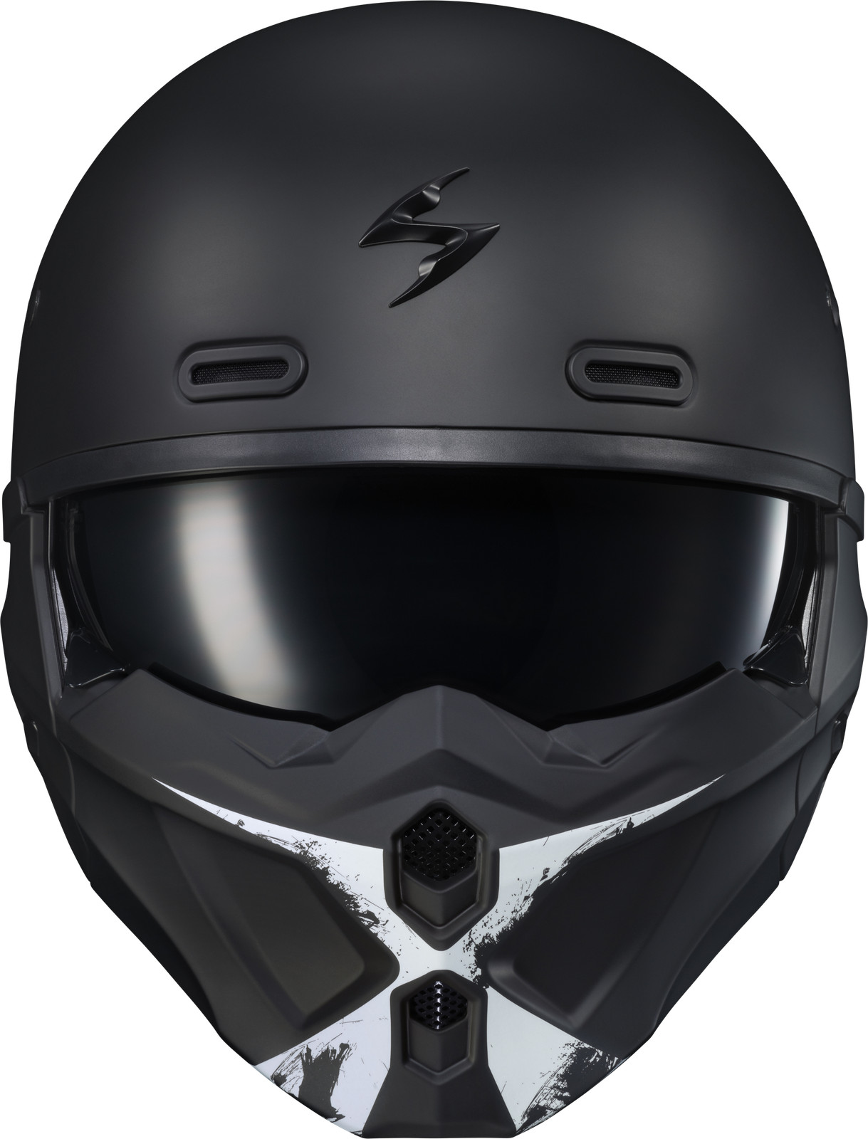 Scorpion Covert X Face Mask Ray Matte White