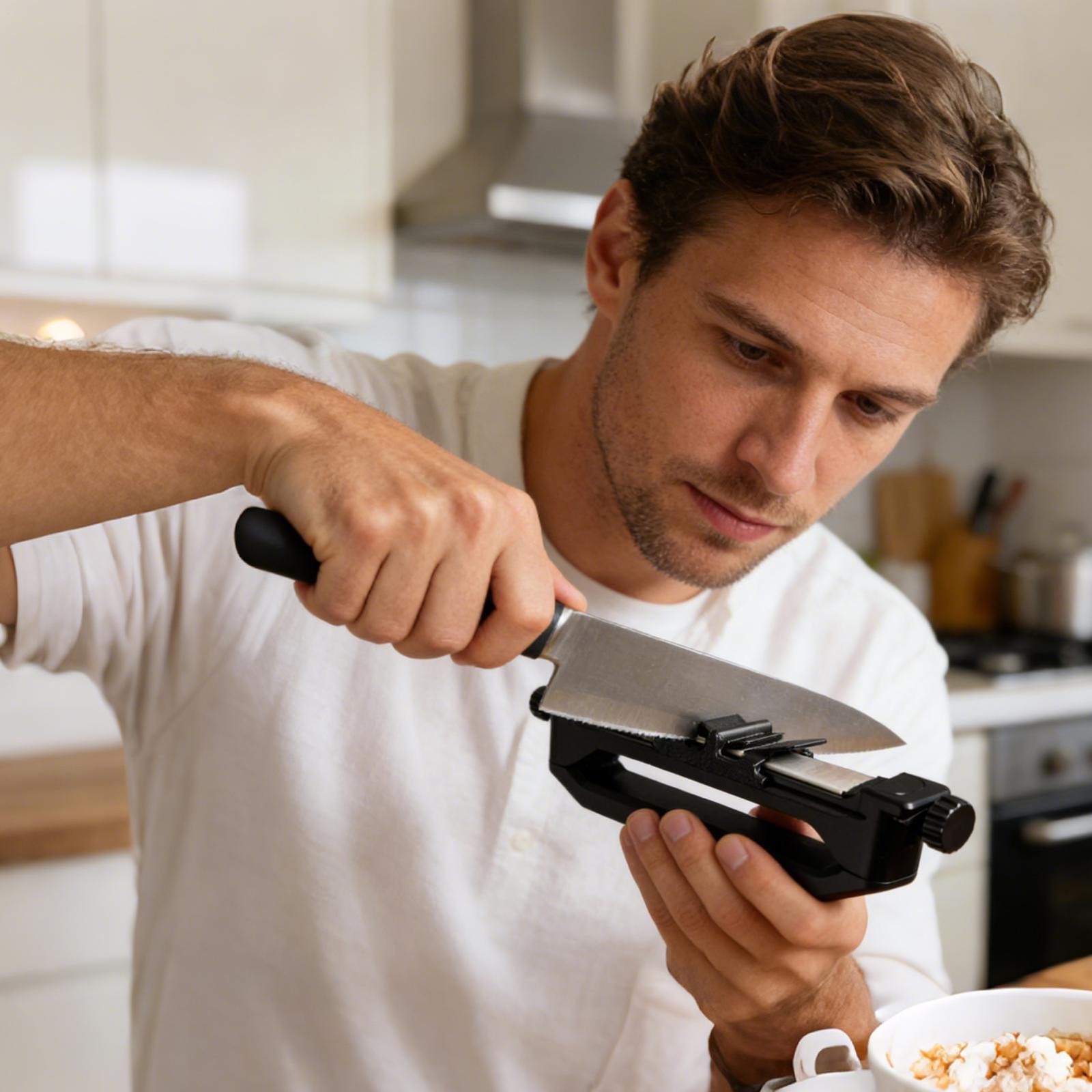 Portable Handheld Angle Guided Knife Sharpener - Precision Edge Tool