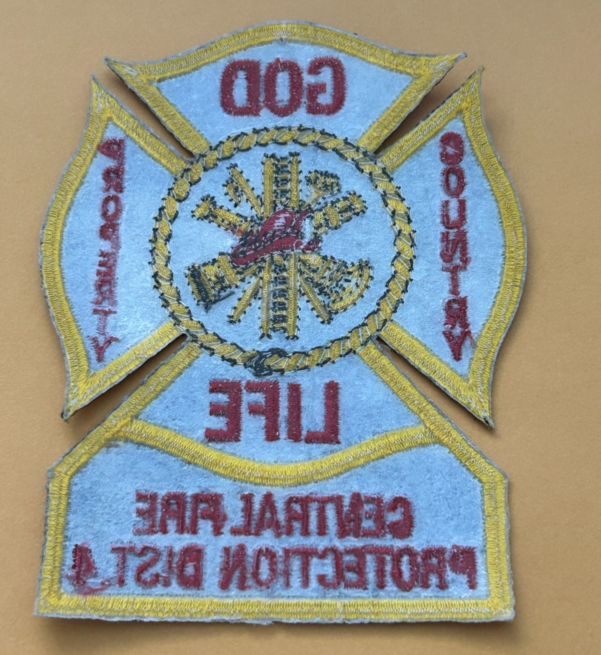 Old Central Lousiana Fire Protection District 4 Patch Unused