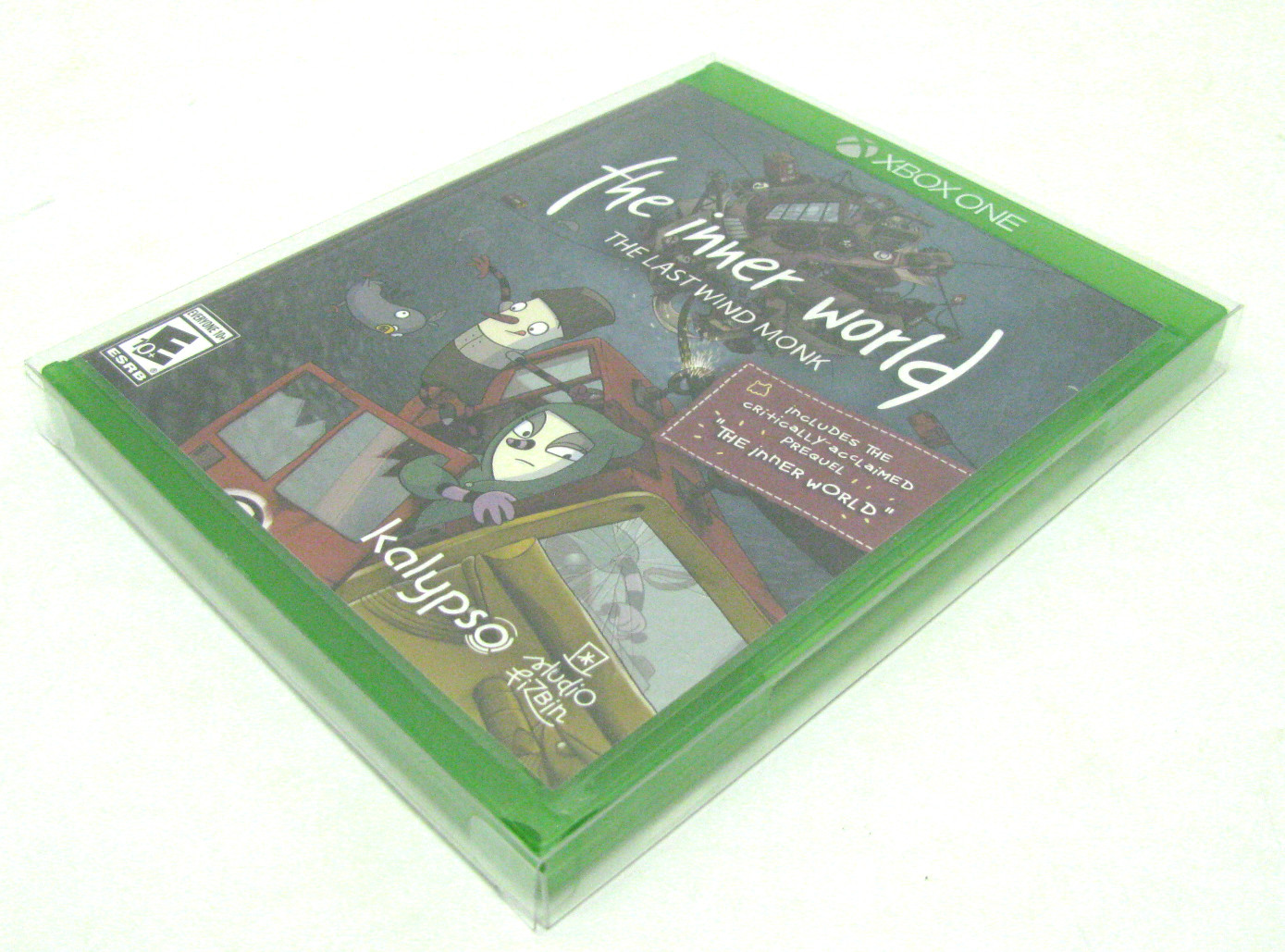 10X MICROSOFT XBOX ONE CIB GAME -CLEAR PLASTIC PROTECTIVE BOX PROTECTORS CASE
