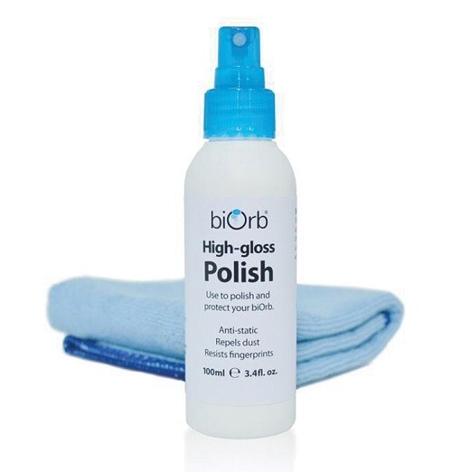 BiOrb Polish & Cloth Aquarium Kit. High-Gloss Polish 3.4 Fl Oz. New.