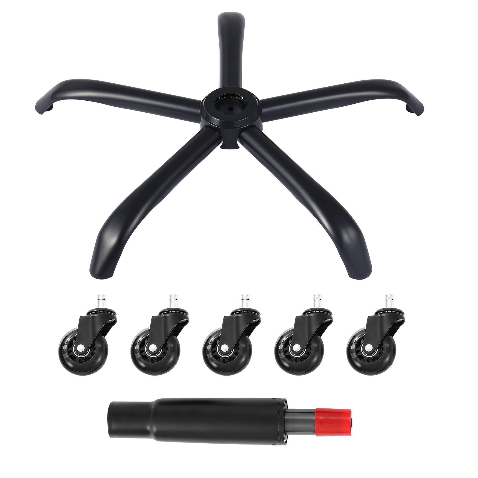 VEVOR Office Chair Base Replacement 28" Swivel Chair Base 2500 lbs 4" Stroke