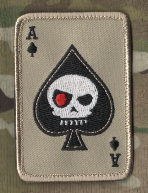 KANDAHAR JSOC USMC FORCE RECON SP OPS vêlkrö PATCH: MARSOC RAIDERS + US FLAG