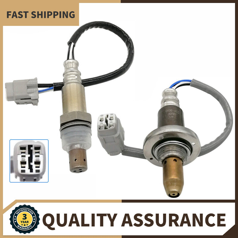 Upstream&Downstream Set of 2 Oxygen Sensors For SUZUKI KIZASHI 2.4L L4 2010-2013