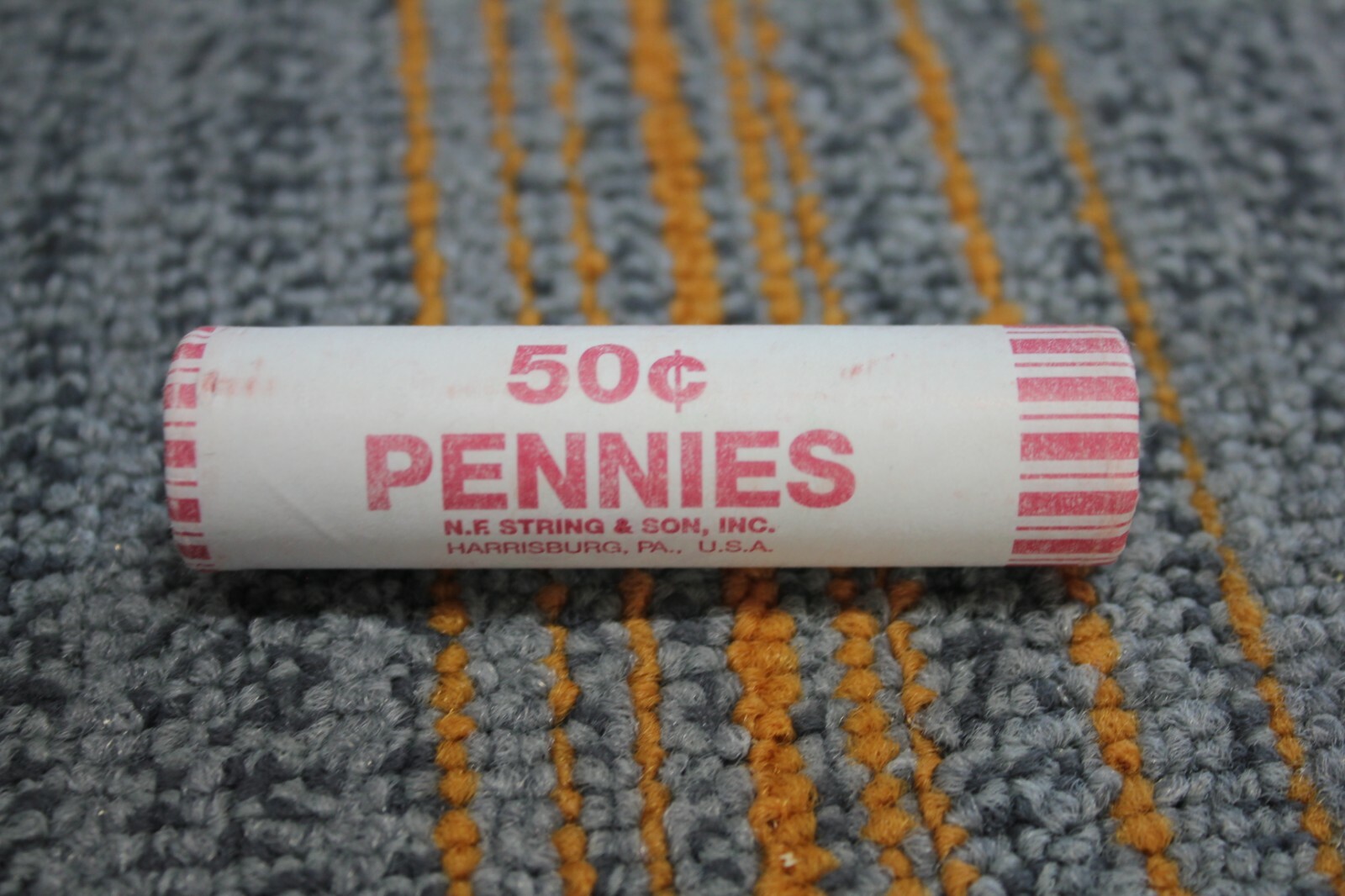 2009 P US Mint Lincoln Bicentennial Pennies Uncirculated Roll Lincoln Log Cabin