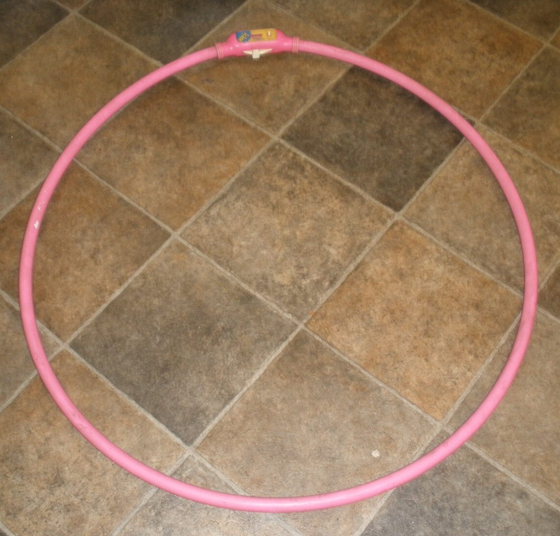 VINTAGE TIGER HOOP IT HULA HOOP 1991 WITH COUNTER