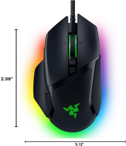 Razer Basilisk V3 Customizable Ergonomic Gaming Mouse: Fastest Black