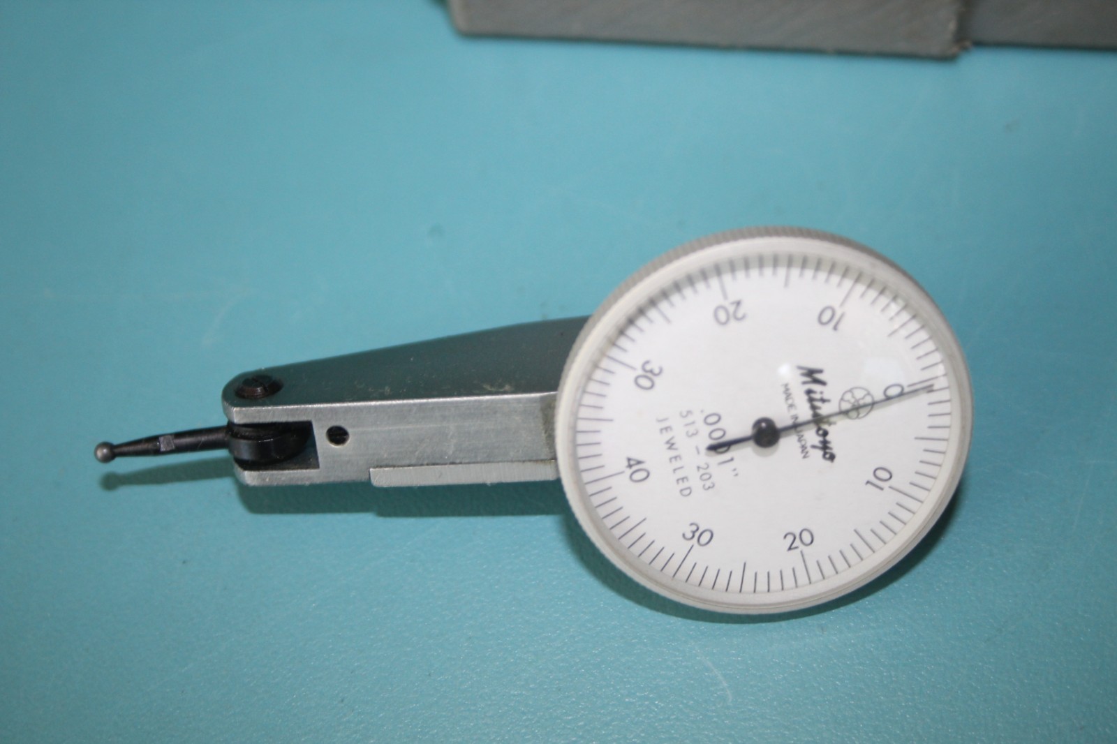 MITUTOYO 513-903 DIAL TEST INDICATOR + EXTRAS + CASE VTG TOOL