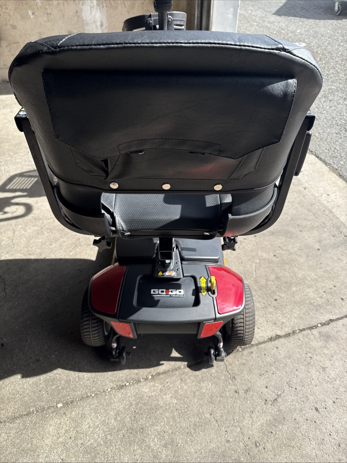 Pride Mobility Go-Go Elite Traveller 4-Wheel Mobility Scooter - Red