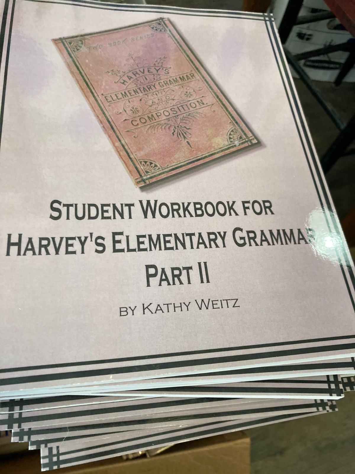 Student Handbook for Harvey's Elementary Grammar Part II