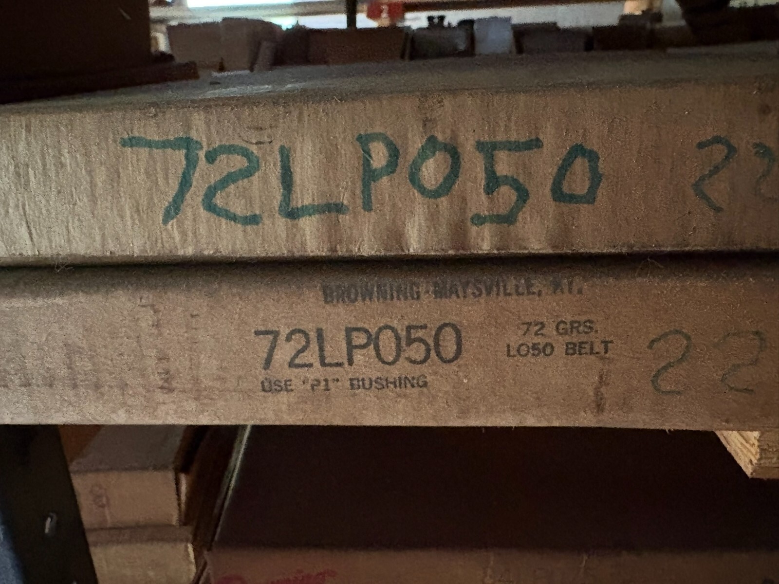 72LP050 Browning gearbelt pulley