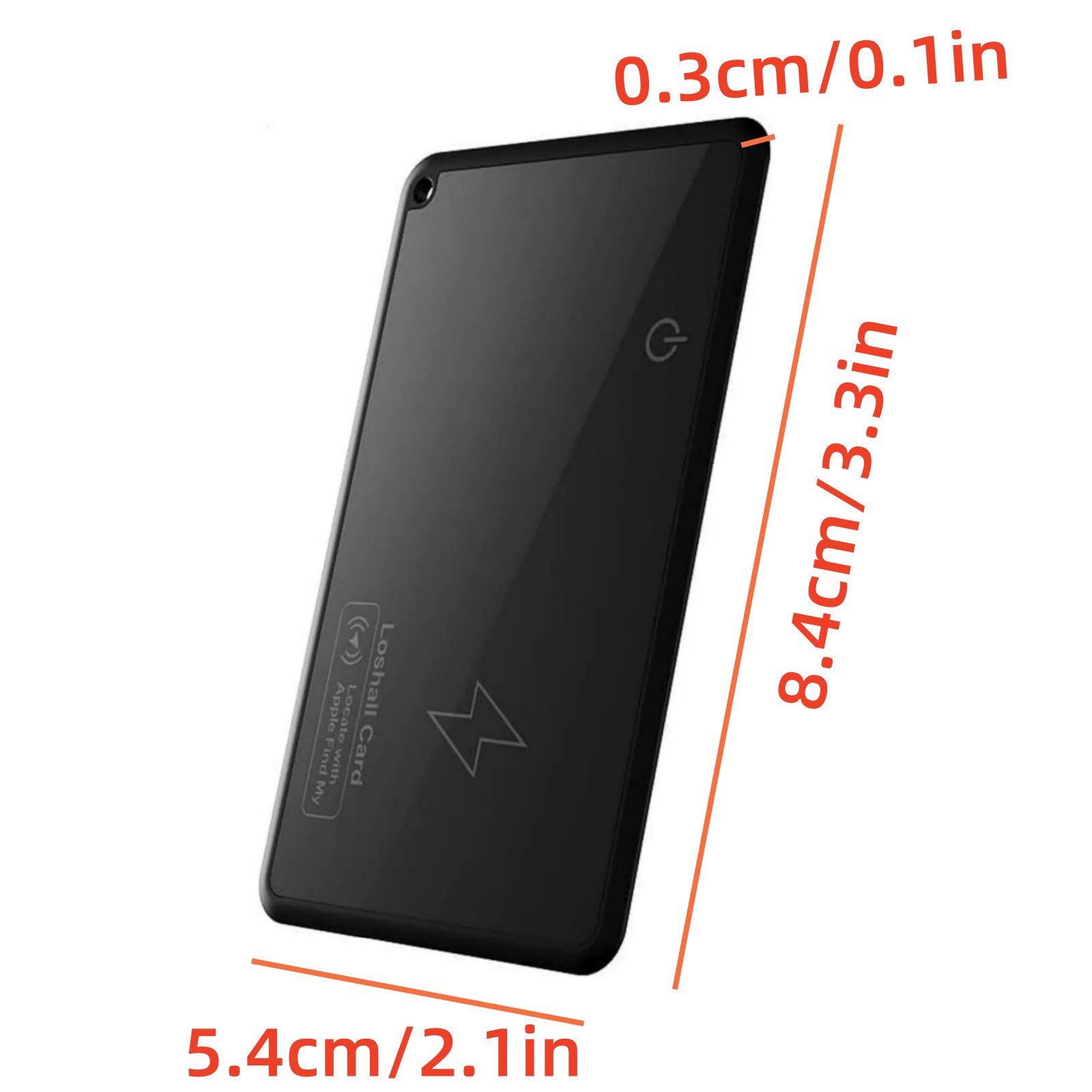 Wireless Charging Smart Card Tracker ABS Wallet Tracker Tracking Device