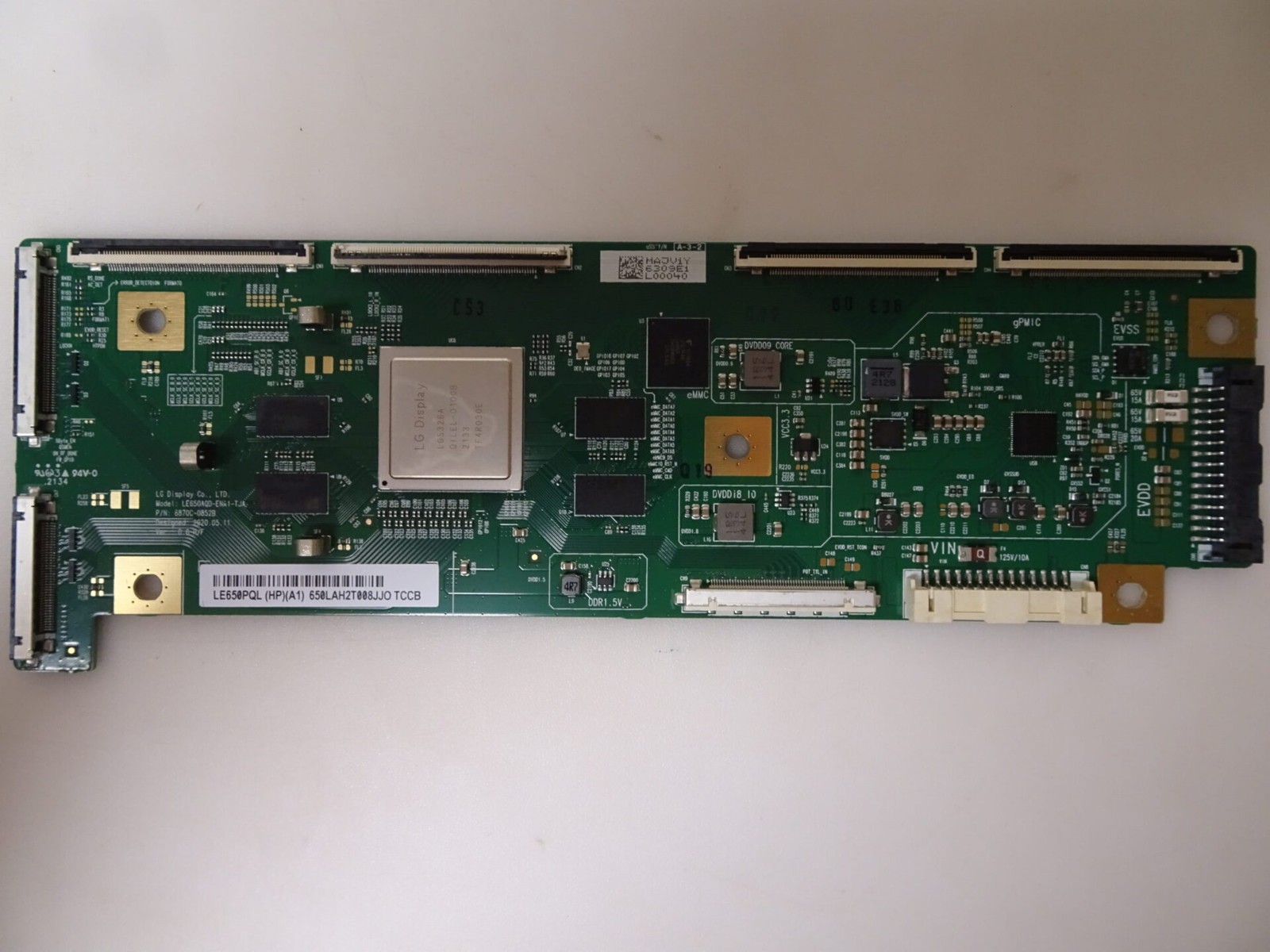 LG OLED65C1PUB T-Con Board 6871L-6309E / 6309A / 6309C (6870C-0852B)