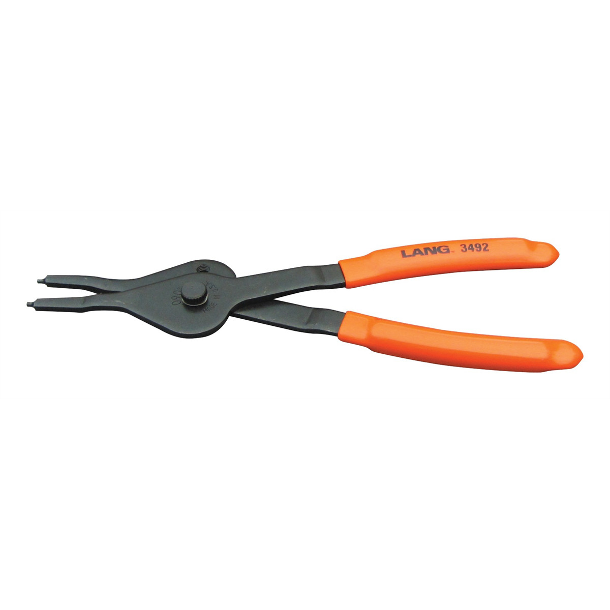 Lang Tools (Kastar) 3492 - Int/Ext Retaining Ring Pliers - .090" 0-deg