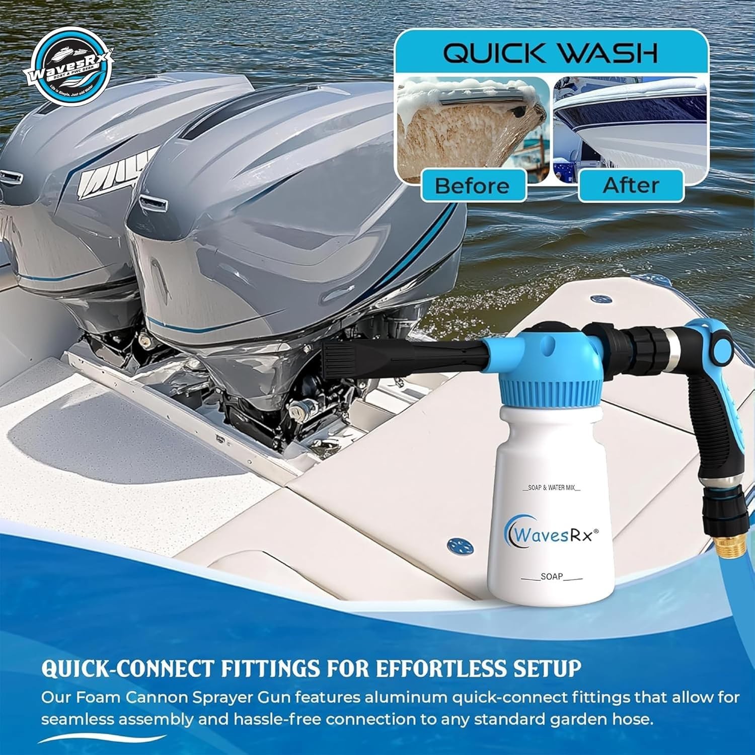 "OPEN BOX" WAVESRX Soap Mixer for Boat OB