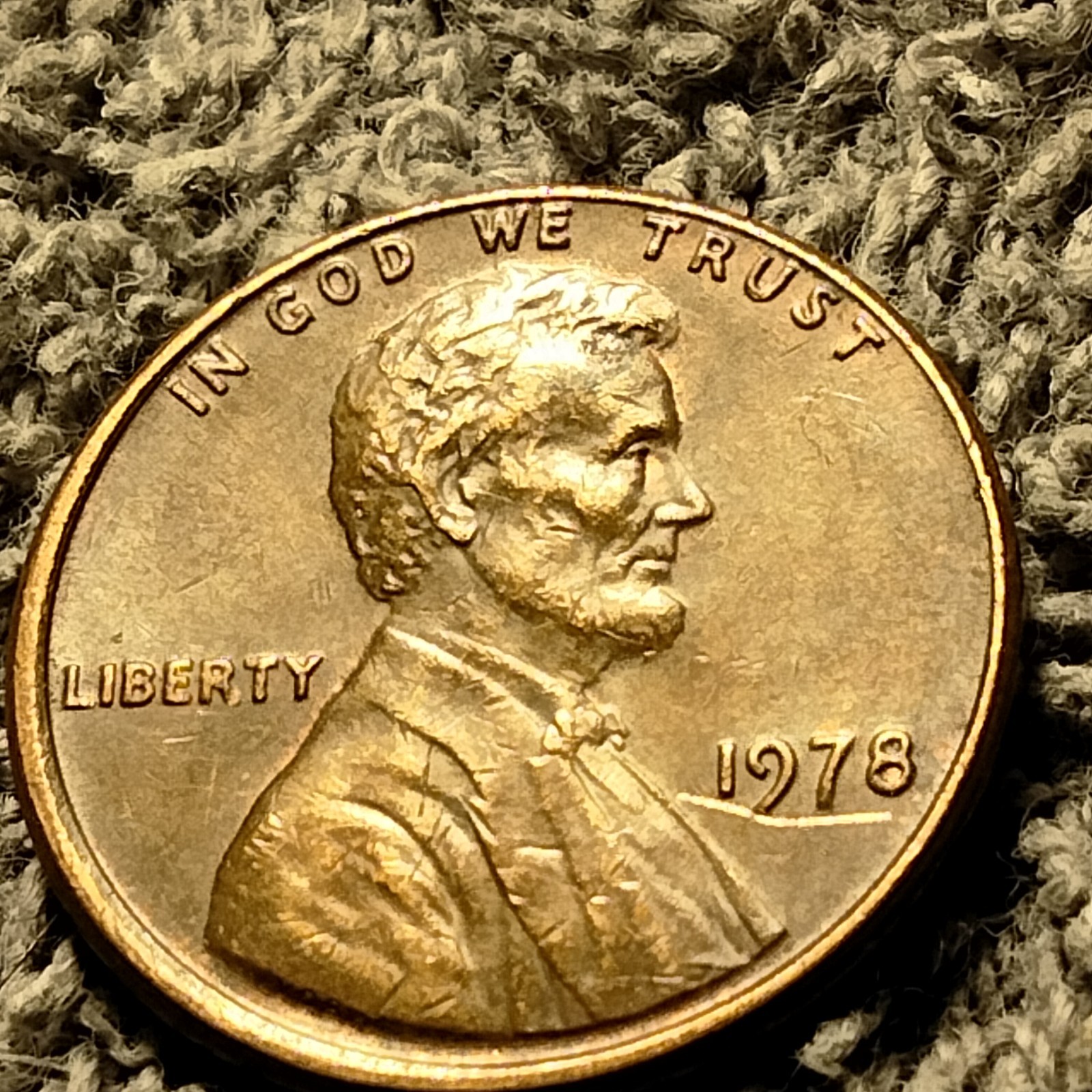 1978 P Lincoln Memorial Cent Misaligned