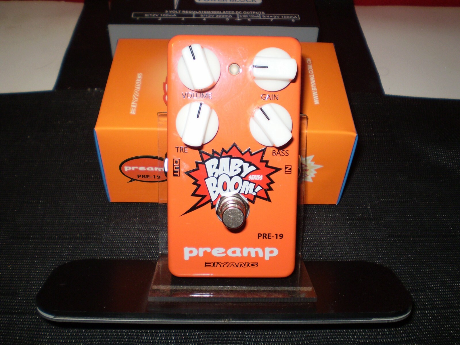 Biyang Pre 19 Preamp Floor/Effects Loop Stomp 1st Time for sale Fast U.S. Ship