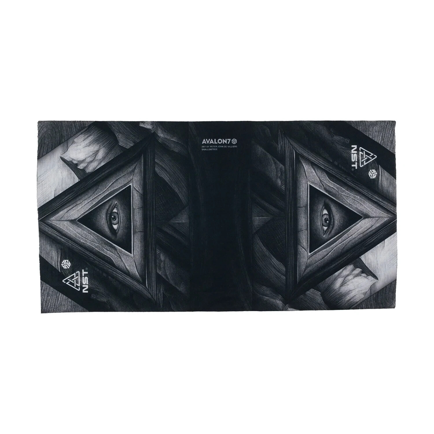 NWT Unisex Peter-John de Villiers x Avalon 7 Neck Gaiter $25 OS grey