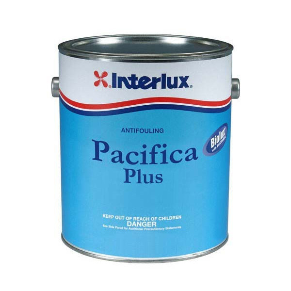 Interlux Pacifica Plus Dual Biocide Antifouling Bottom Paint Black Quart YBB263Q
