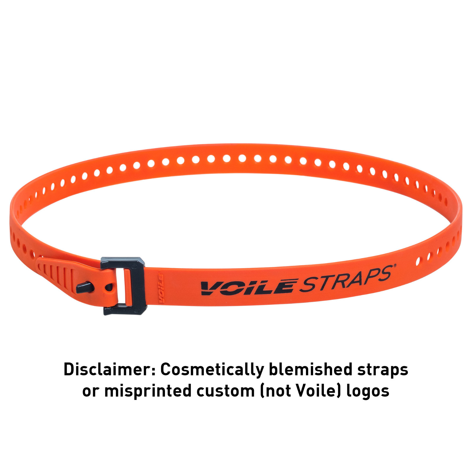 Voile Straps 3/4 in wide Nylon Buckle, 32 inch, Cosmetic Blems, Custom Misprints