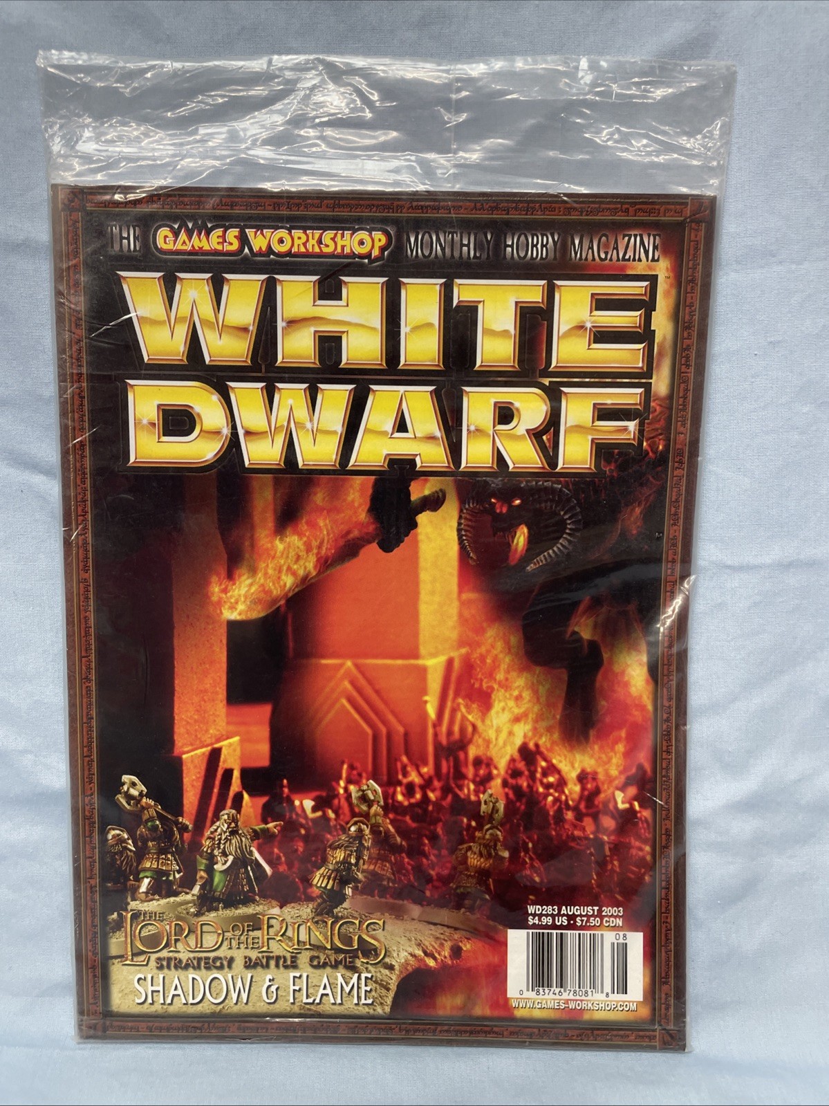 Warhammer Games Workshop White Dwarf  Magazine 283 Sealed Polybag NOS