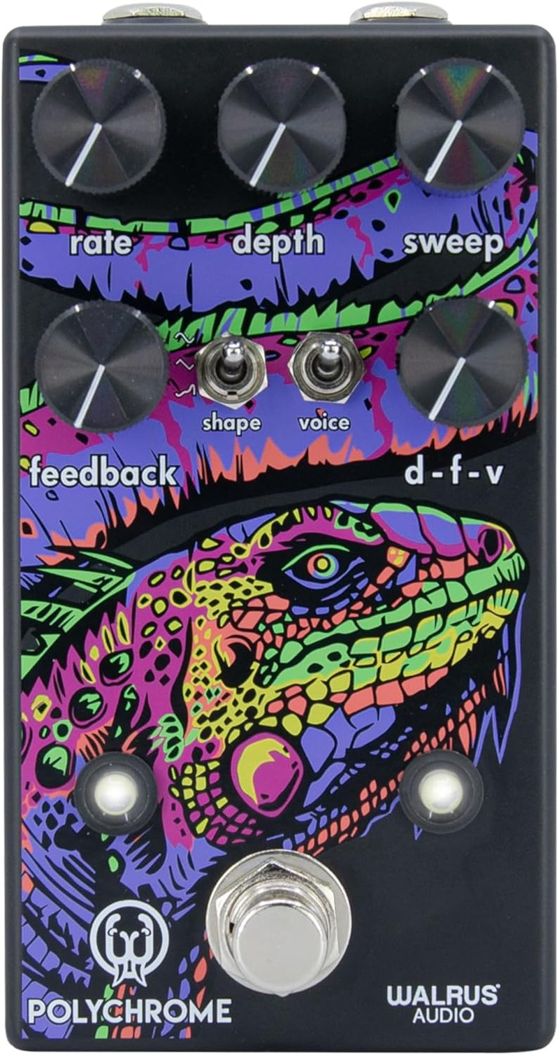 Polychrome Analog Flanger Pedal
