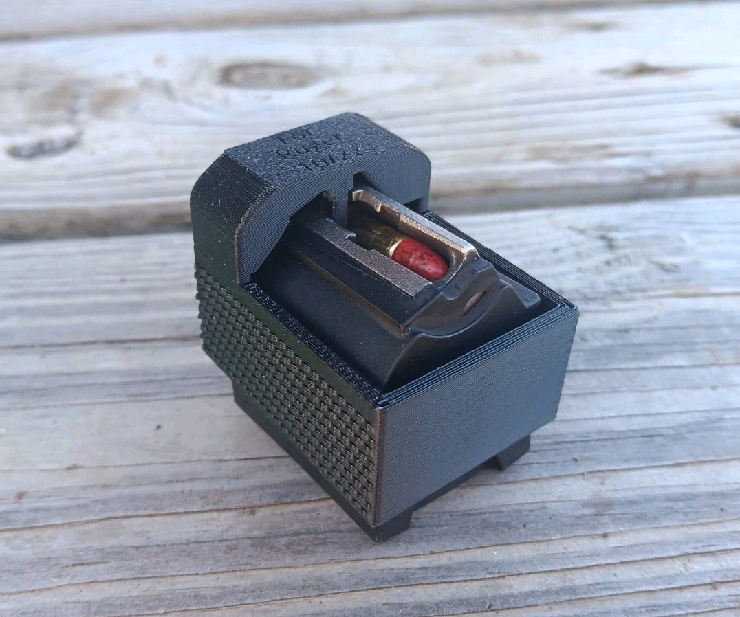 Magazine Loader Ruger 10/22 BX-1 Magazine Speedloader Thumb Saver! - Black