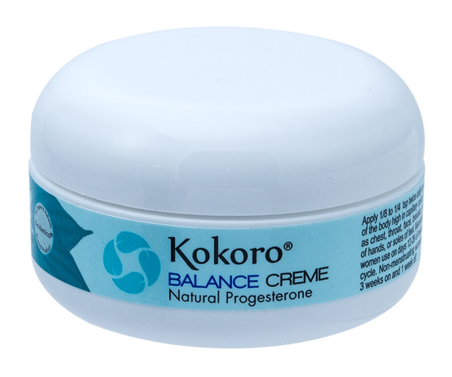 Kokoro Balance Cream Women's Bioidentical Natural Wild Yam Menopause Support