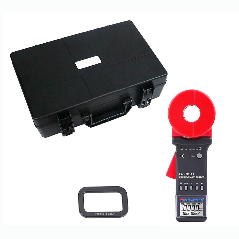 EM2100A+ Clamp Earth Resistance Tester 0.010Ω ~ 200Ω New