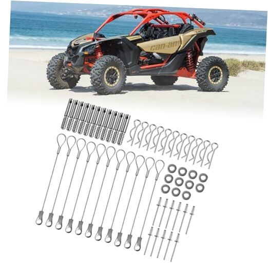 Quick Release Clutch Cover Pin Kit for 2017-2023 Can Am Maverick X3