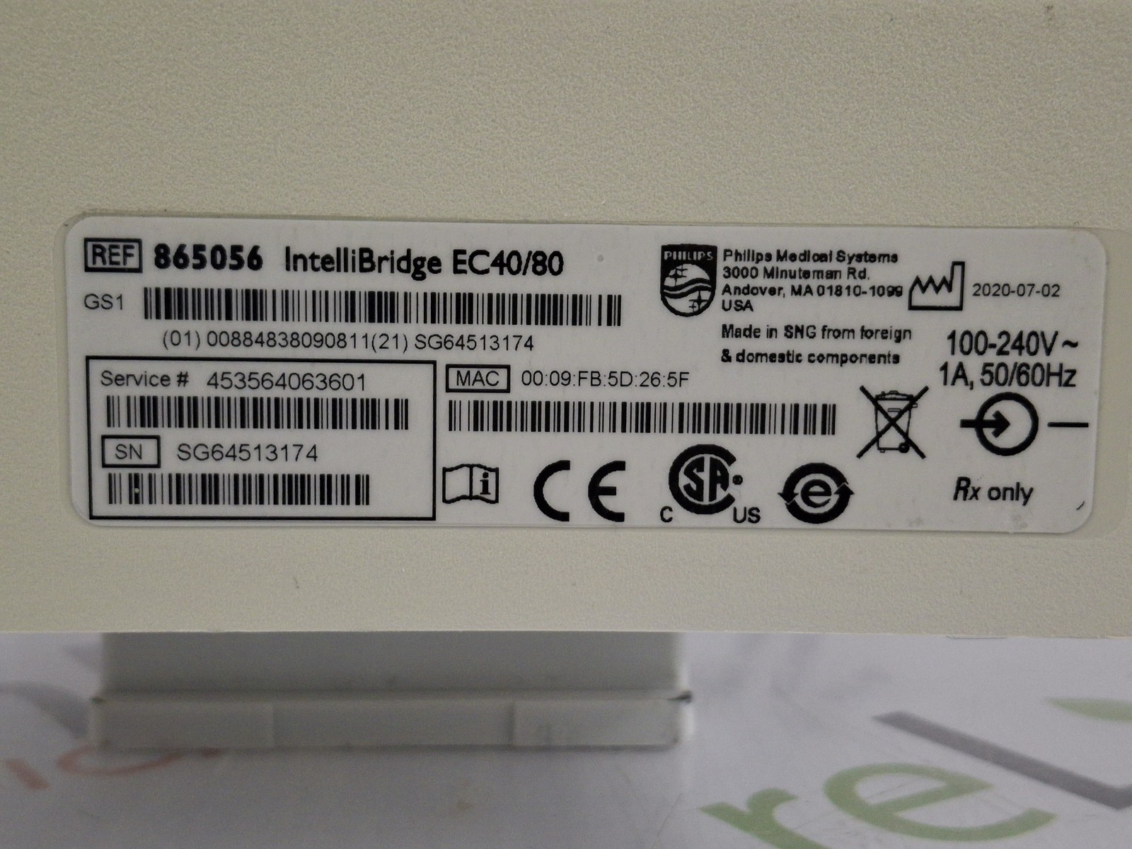 Philips EC40/80 Intellibridge Hub