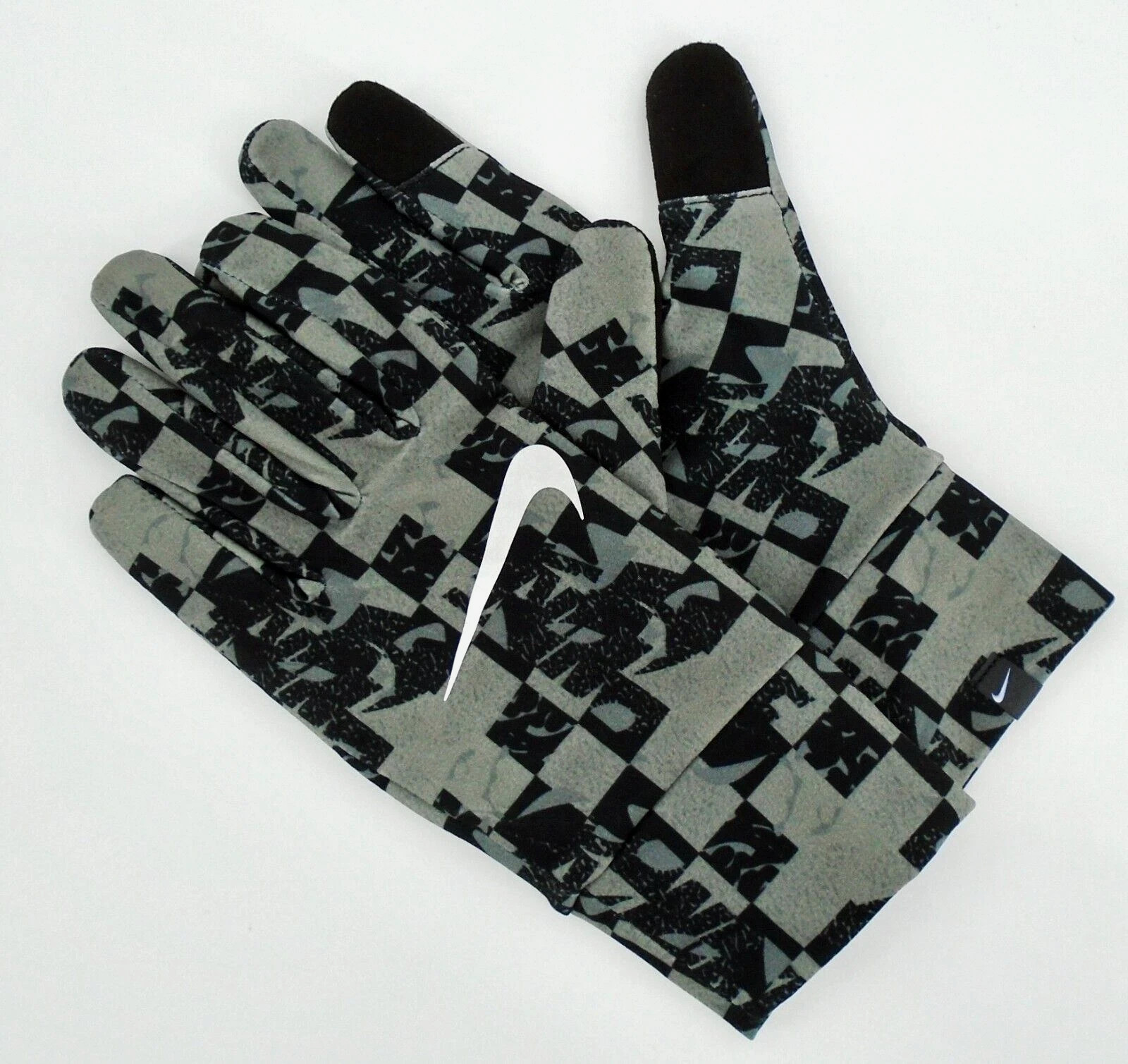 Nike Lightweight Tech Gloves Women's Medium Black/Flat Pewter/Silver