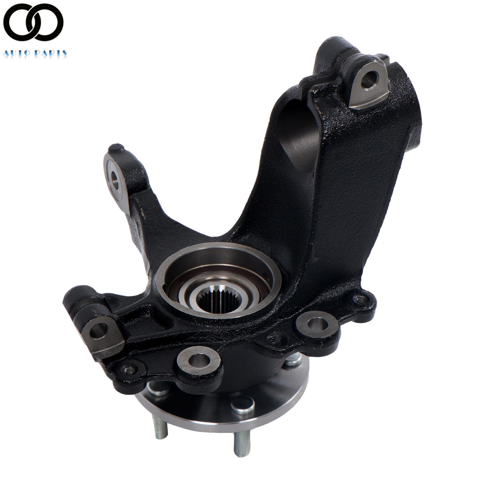 Front Steering Knuckle & Wheel Hub Bearing Assembly Driver For Ford Focus 2.0L