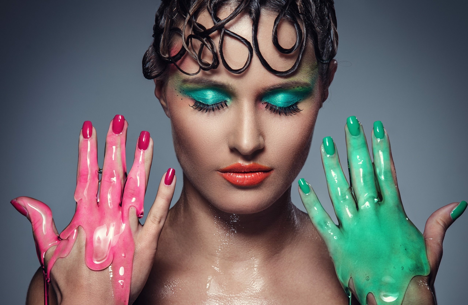 Neon Powder Bright Red