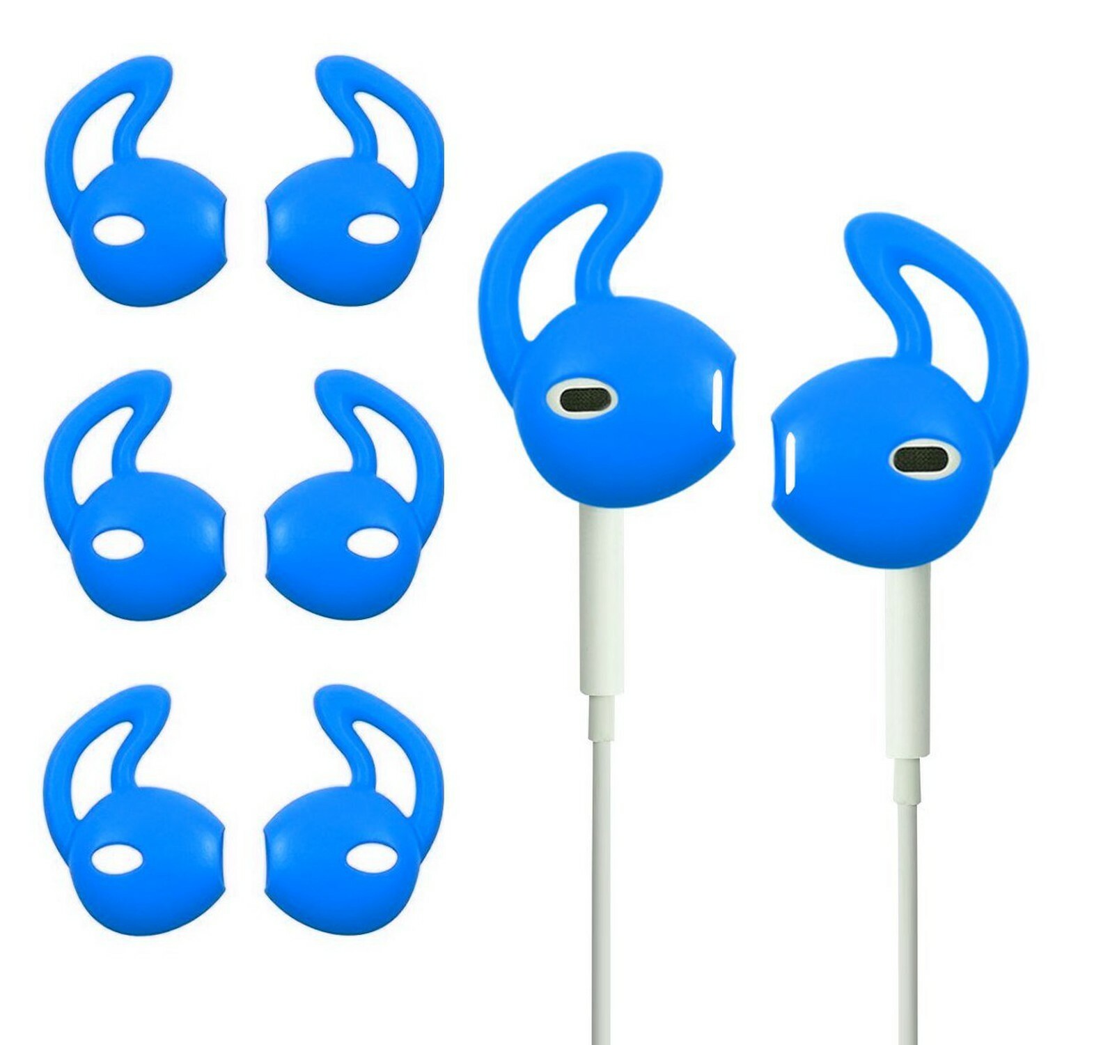 Ear Gel for Apple iPhone Earpod Cover Anti-Slip Silicone Soft Replacement Spo...