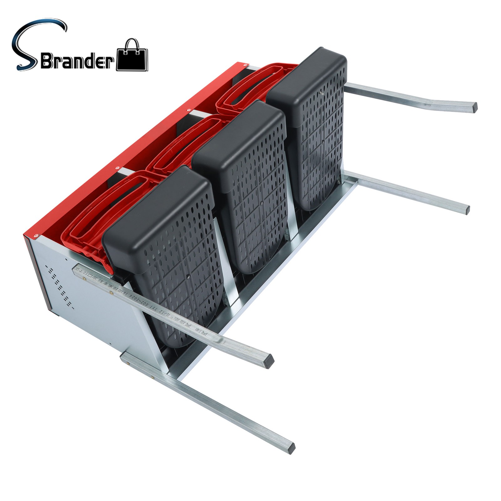 High Quality Chicken Nesting Boxes 3 Holes With Metal Legs Roll Out Nesting Box