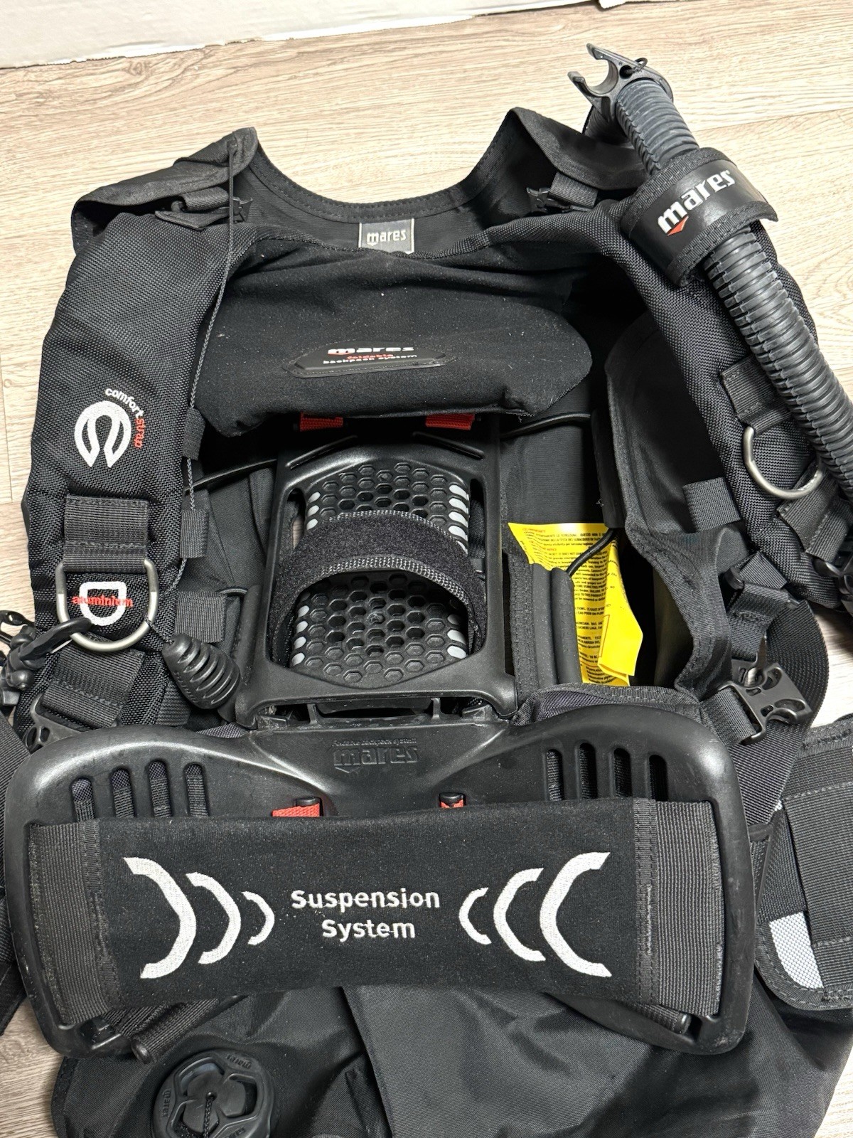 Mares Foldable Backpack System Diving Backpack Size M/L BC Scuba READ!